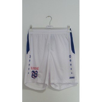 Korte broek wit blauw streep 4415